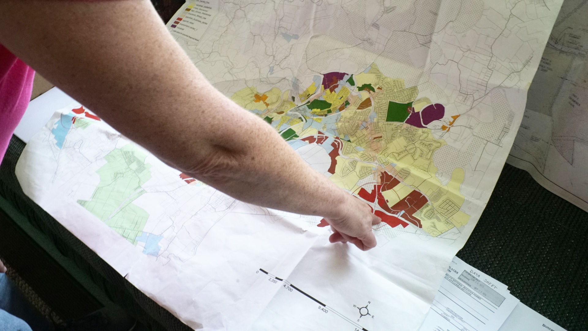 Susan Goddard map